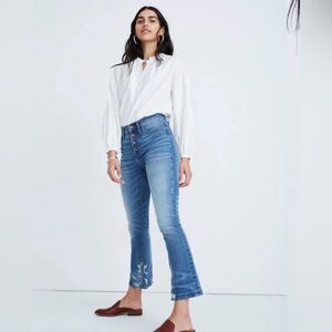 Madewell Cali Demi-Boot Jeans Sz 26P